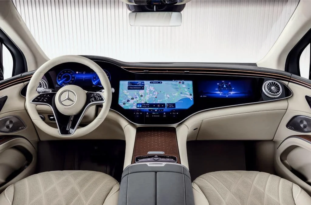 SUV eléctricos Mercedes-Benz EQB interior